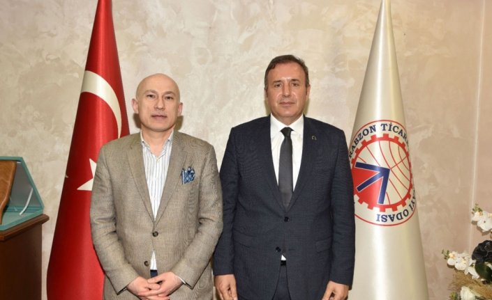 Gürcistan'ın Trabzon Başkonsolosu Japaridze'den TTSO'ya ziyaret