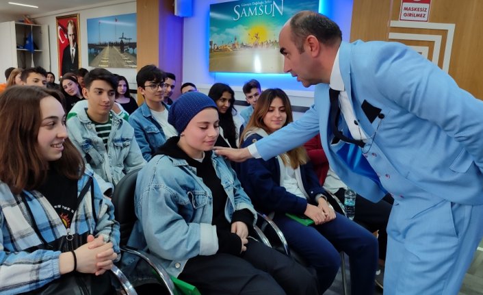 Salıpazarı'nda öğrencilere stres yönetimi eğitimi verildi