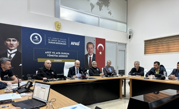 Samsun Valisi Zülkif Dağlı AFAD'da açıklama yaptı: