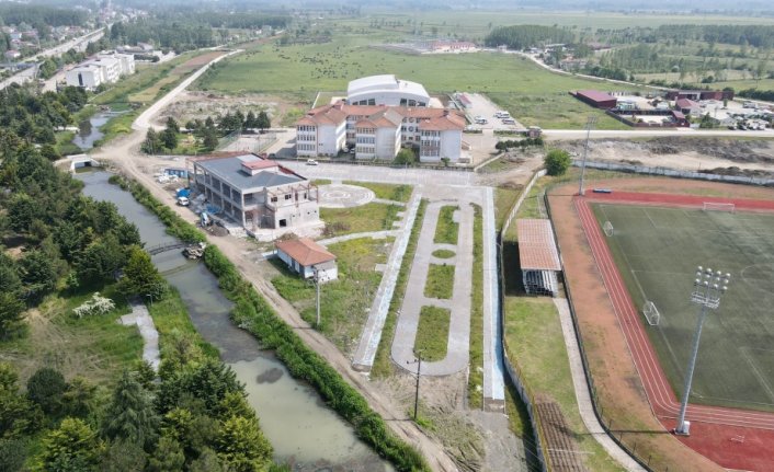 Terme'de Yaşam Merkezi ve Pideevi çalışmaları hızlandı
