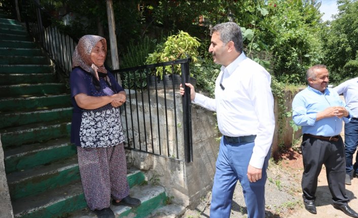 Tokat Belediye Başkanı Eyüp Eroğlu mahalle ziyaretlerini sürdürdü