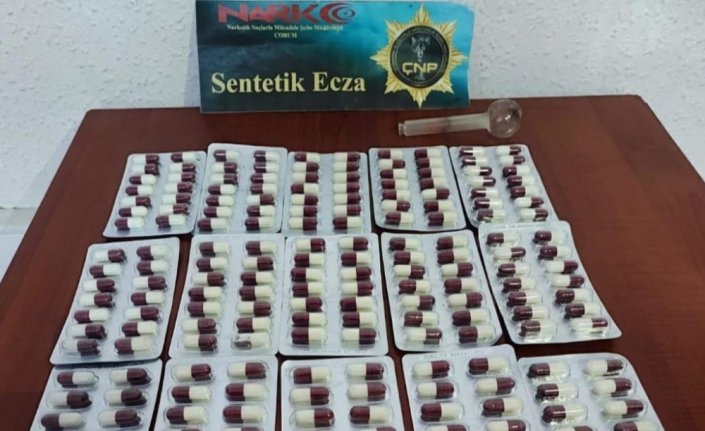 Çorum'da uyuşturucu operasyonunda 4 zanlı yakalandı