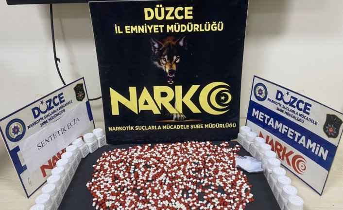 Düzce'de uyuşturucu operasyonunda 2 şüpheli tutuklandı