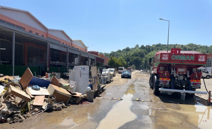 Selden etkilenen Bartın'da hasar tespit çalışmaları sürdü