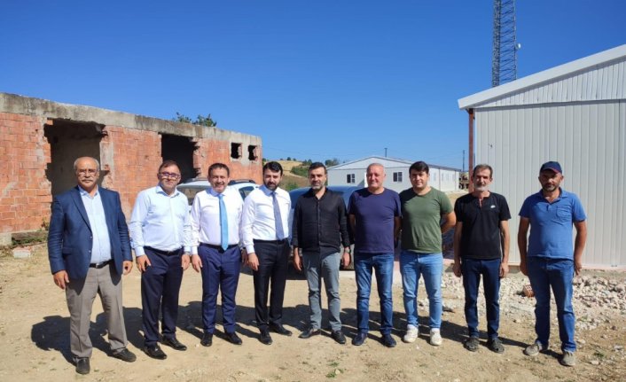 AK Parti Karabük milletvekilleri Şahin ve Keskinkılıç, Eskipazar OSB'yi ziyaret etti