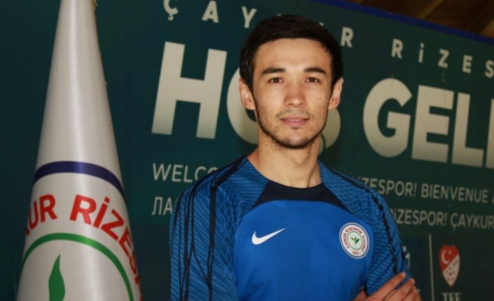 Çaykur Rizespor, Özbek futbolcu Khusniddin Alikulov'u transfer etti