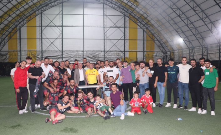 Havza'da 15 Temmuz Futbol Turnuvası sona erdi