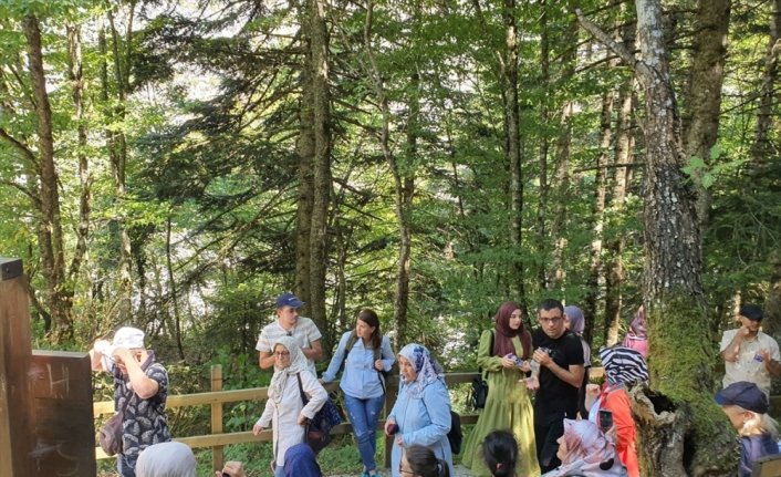 Kastamonu'daki özel bireyler, Valla Kanyonu'nu gezdi