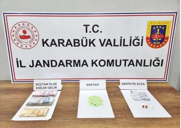 Karabük'te uyuşturucu operasyonunda 1 şüpheli yakalandı