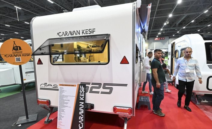 Karavanların ve tekerlekli mobil evlerin fuarı kapılarını açtı