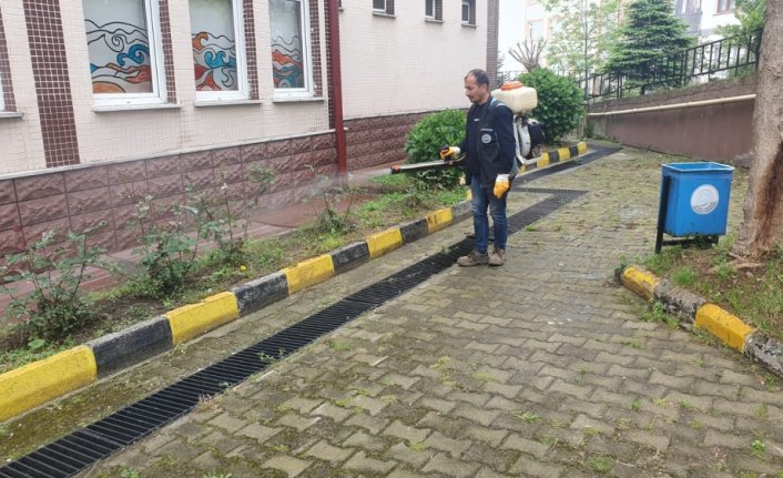 Ortahisar Belediyesi okullarda bakım ve onarım çalışması yaptı