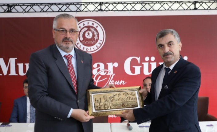 Bafra'da Muhtarlar Günü kutlandı