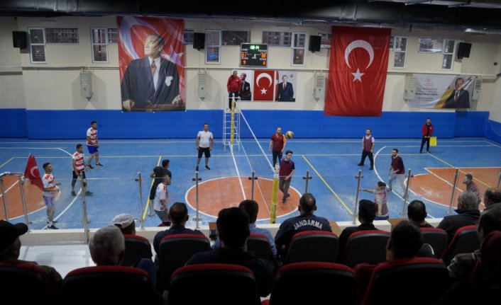 Başçiftlik'te voleybol turnuvası devam ediyor