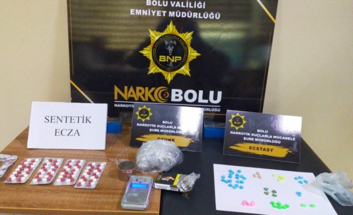 Bolu'da uyuşturucu operasyonunda yakalanan zanlı tutuklandı