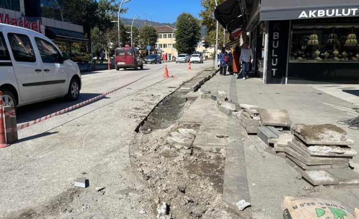 Gölyaka'da kaldırım kenarlarına yapılacak “cep“ler trafik yoğunluğunu azaltacak