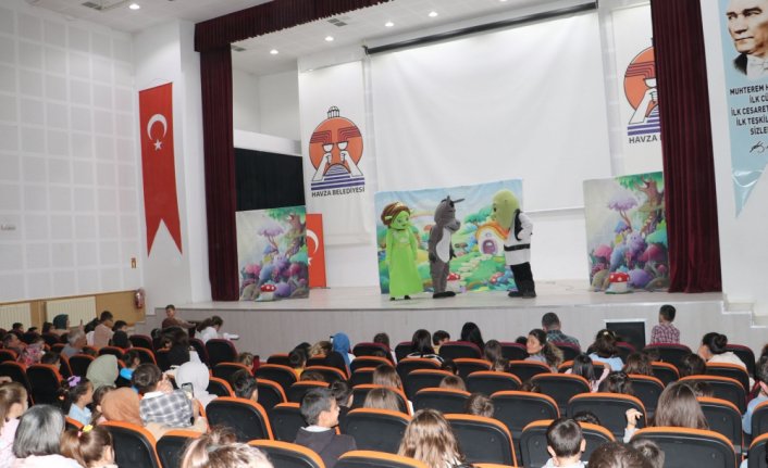 Havza'da “Sevimli Dostlar Ormanda“ oyunu sahnelendi