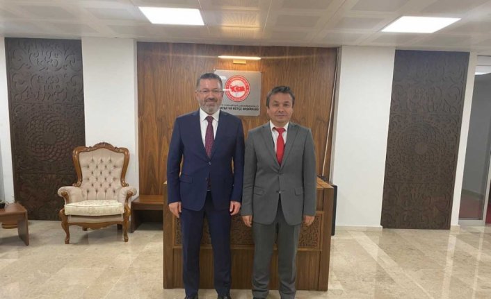 Karabük Üniversitesi Rektörü Kırışık, Ankara'da ziyaretlerde bulundu