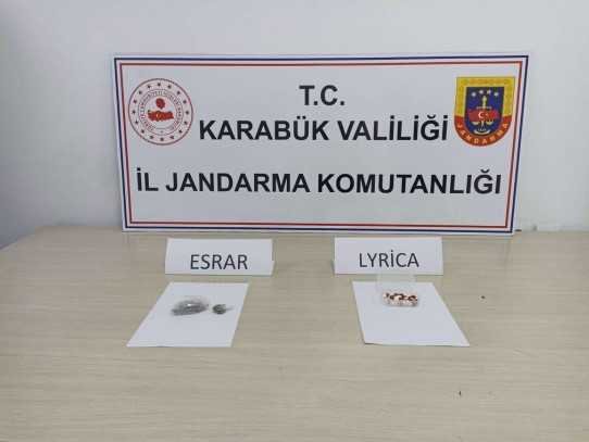 Karabük'te uyuşturucu operasyonunda 2 zanlı yakalandı
