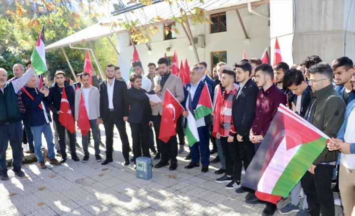 Karadeniz Teknik Üniversitesinden İsrail'in Gazze'deki saldırılarına tepki