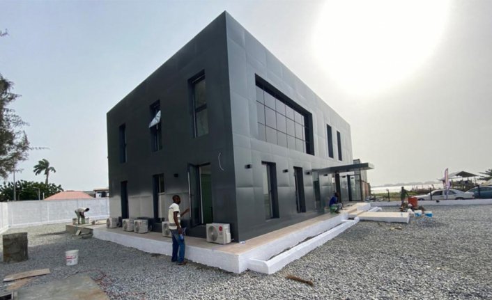 Karmod, Nijerya Deniz Kuvvetleri'ne konteynerden modern ofis binası inşa etti