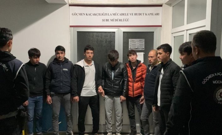 Kastamonu'da 9 düzensiz göçmen yakalandı