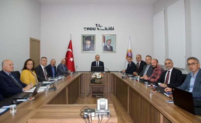 Ordu Şehir Hastanesiyle ilgili koordinasyon toplantısı yapıldı