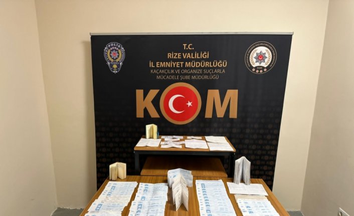 Rize'de tefecilik iddiasıyla 3 şüpheli yakalandı