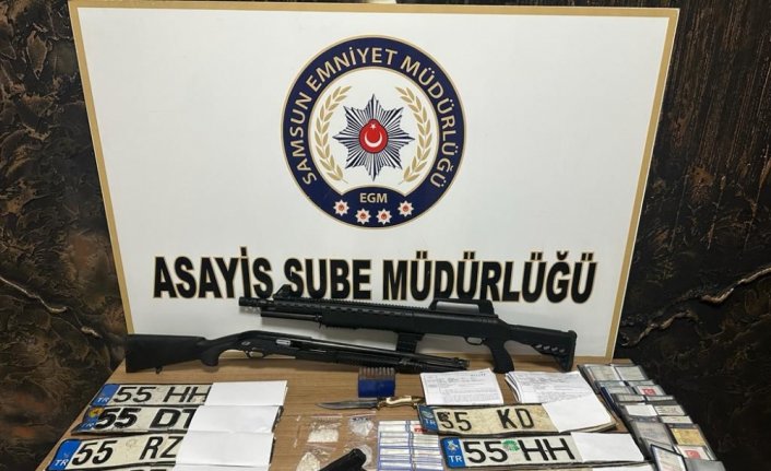 Samsun merkezli araç hırsızIığı operasyonunda 19 zanlı yakalandı