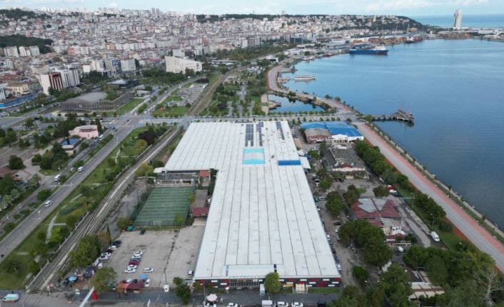 Samsun'da GES projesi ile 1500 evin elektriği Yabancılar Çarşısı'nın çatısında üretilecek