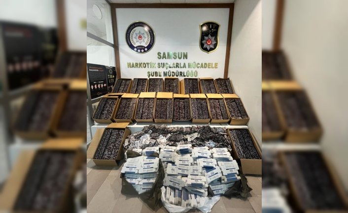 Samsun'da uyuşturucu operasyonunda 5 kişi yakalandı
