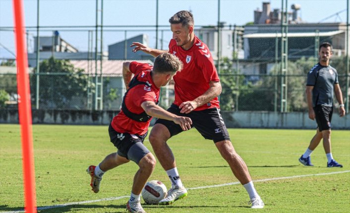 Samsunspor'da teknik direktör Markus Gisdol ilk antrenmanına çıktı