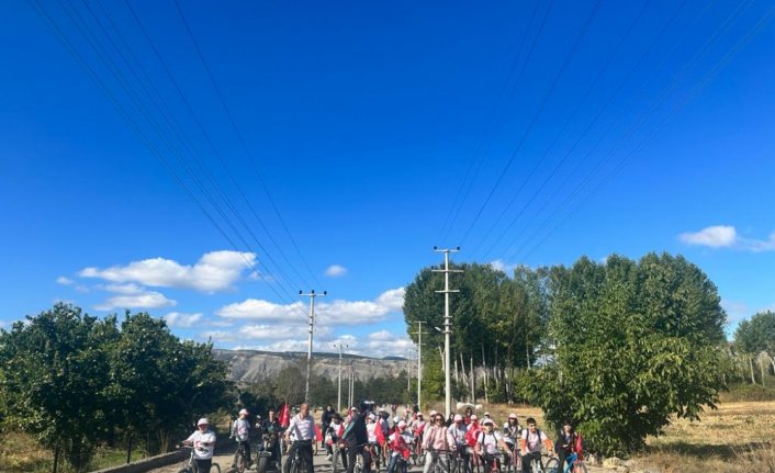 Seben'de “100. Yıl Bisiklet Turu“ düzenlendi