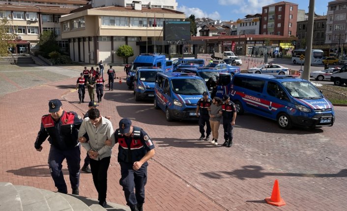 Sinop merkezli dolandırıcılık operasyonunda 13 şüpheli tutuklandı