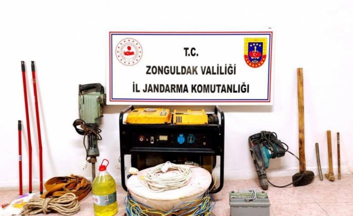 Zonguldak'ta kaçak kazı iddiasıyla yakalanan 7 zanlı salıverildi