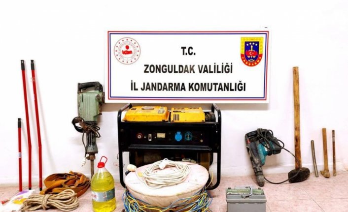Zonguldak'ta kaçak kazı iddiasıyla yakalanan 7 zanlı salıverildi