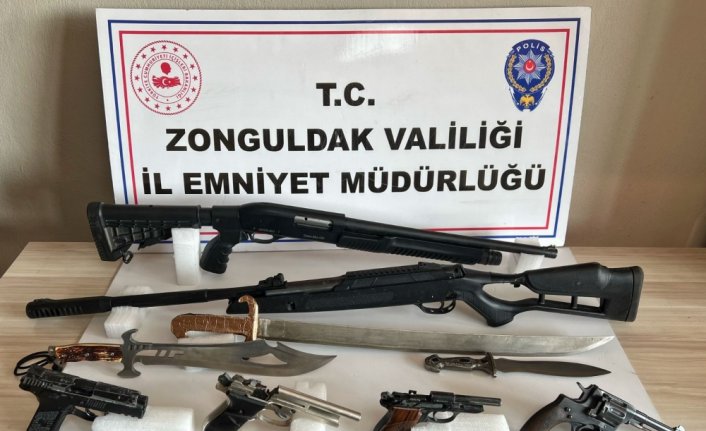 Zonguldak'ta “Kafes“ operasyonu kapsamında 18 kişi yakalandı