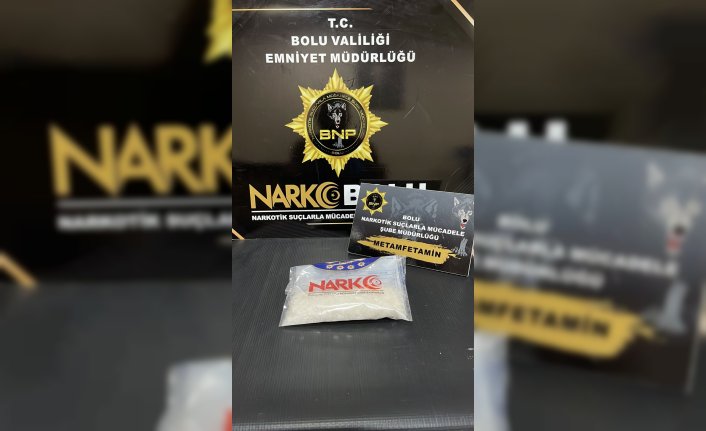Bolu'da uyuşturucuyla yakalanan zanlı tutuklandı