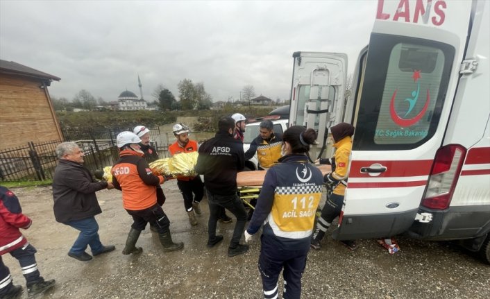 Düzce'de sel tatbikatı yapıldı