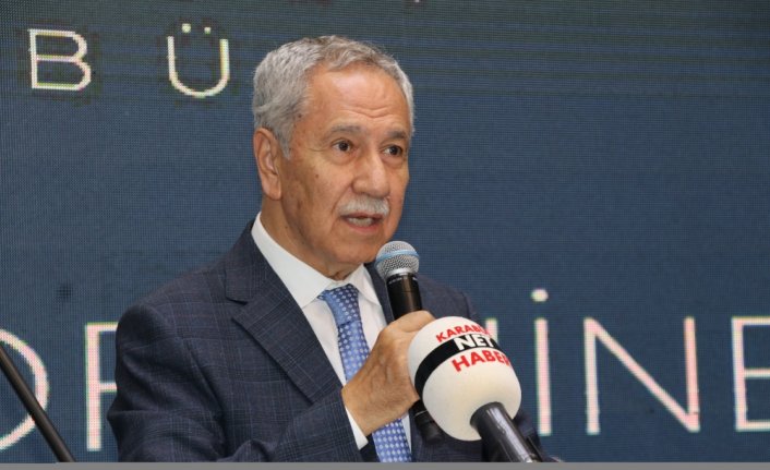 Eski TBMM Başkanı Bülent Arınç, Karabük'te otel açılışına katıldı