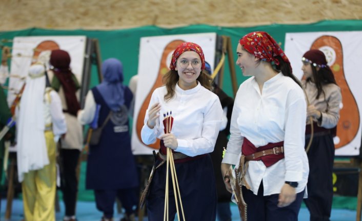 Geleneksel Türk Okçuluk 100. Yıl Salon Türkiye Şampiyonası, Samsun'da başladı