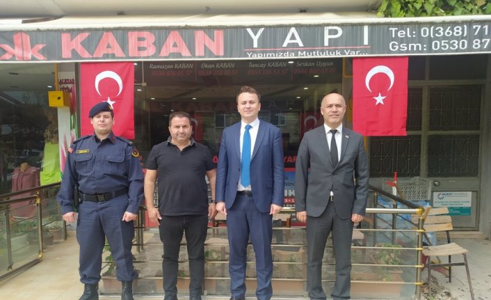 Gerze Kaymakamı Arabacı'dan esnaf ziyareti