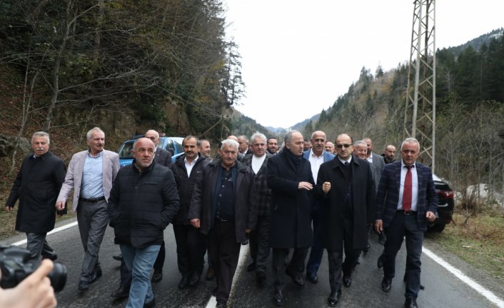 İkizdere'de yapılması planlanan HES'e tepki gösterildi