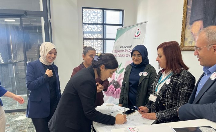 Niksar'da organ ve doku bağışı standı açıldı