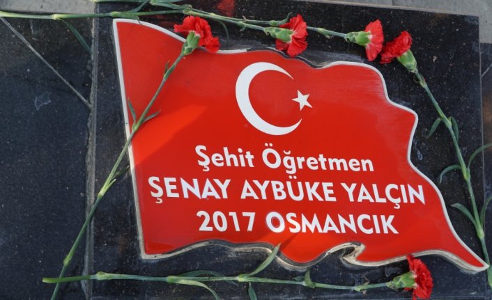 Şehit öğretmen Şenay Aybüke Yalçın Öğretmenler Günü'nde anıldı