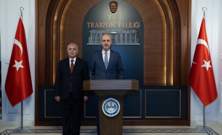 TBMM Başkanı Kurtulmuş, Trabzon Valiliğini ziyaret etti