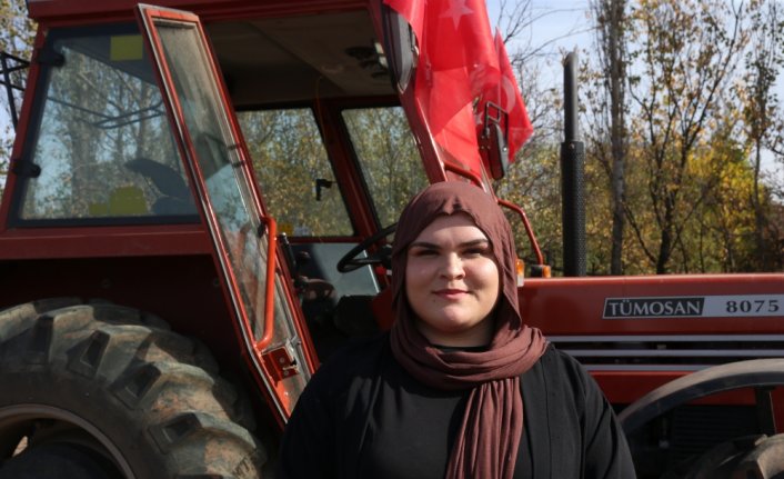 Tokat'ta lise öğrencisinin bilek güreşinde başarısı