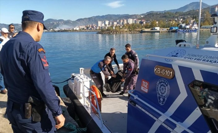 Trabzon'da denizde üniversite öğrencisinin cesedi bulundu