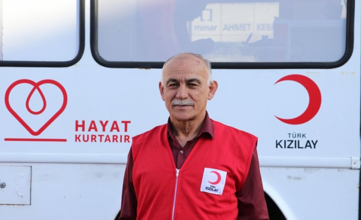 Türk Kızılay Havza'da 128 ünite kan bağışı topladı