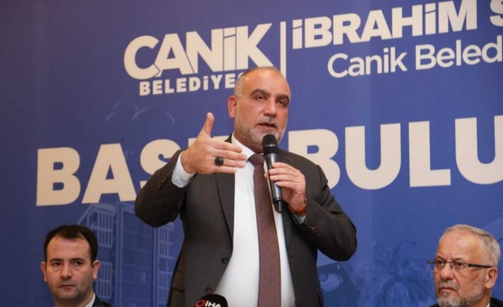 Canik Belediye Başkanı Sandıkçı, basın mensuplarıyla bir araya geldi