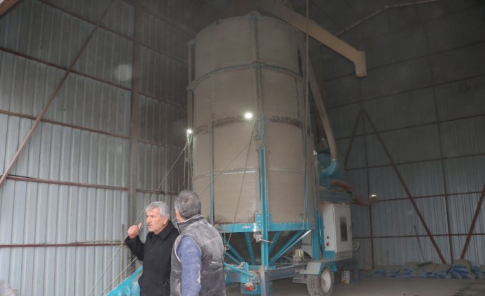 Havza'da danelik mısır kurutma tesisi faaliyete geçti